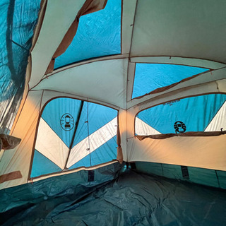 売り切れました💦美品　希少品　6〜8人用テント　コールマン　Max wide dome 360