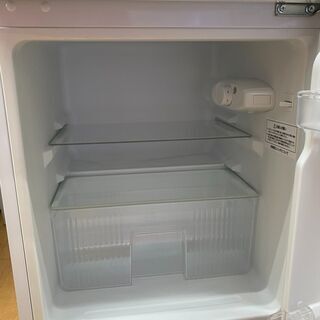 M9430 アイリスオーヤマ 2ドア 冷蔵庫 90L IRR-90TF-W 2019年製 送料A 札幌