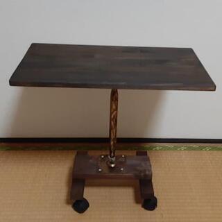【DIY】サイドテーブル　ローテーブル　キャスター付き　分解・高...