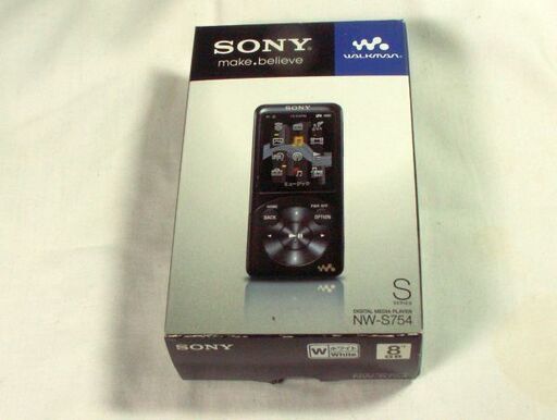 ☆ 本体綺麗 SONY NW-S754(WALKMAN ポータブルオーディオプレーヤー 8Gb) 箱・本