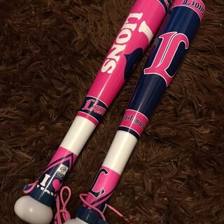 埼玉西武ライオンズ応援メガホン バット シュウ 池袋の野球の中古あげます 譲ります ジモティーで不用品の処分