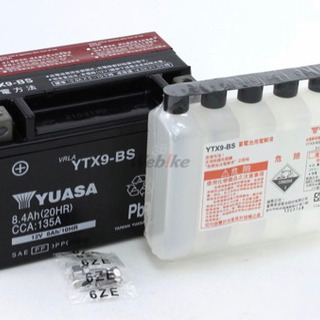 密閉型メンテナンスフリーバッテリー(MF) YTX9-BS 新品...