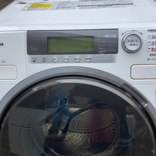 TOSHIBA製☆2009年製9㌔ドラム式洗濯機☆6ヵ月間保証付き。