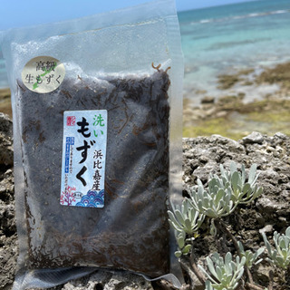 沖縄　浜比嘉産　洗いもずく　500g×2パック   1kg