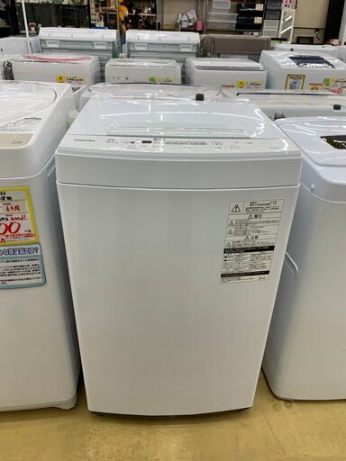 TOSHIBA / 東芝 4.5㎏洗濯機　2019年 AW-45M7