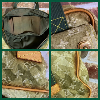 ルイヴィトン 村上隆×LOUIS VUITTON 正規品 迷彩デニム ジャスミン バッグ