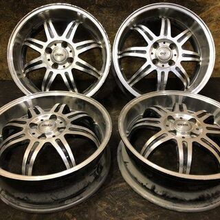 BADX D.O.S DOS 社外ホイール 16インチ 4本 5.5J4HPCD100+48 深リム 