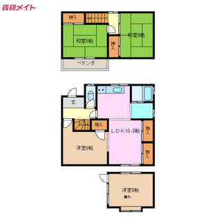 三重県名張市東田原 一戸建て 4ＬＤＫ 無料駐車場付き ２階建て - 不動産