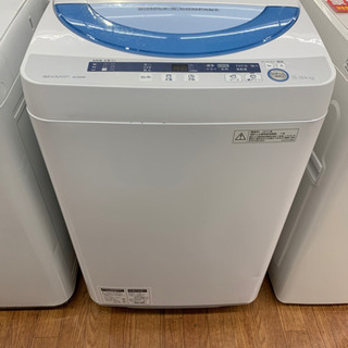 SHARPの2015年製の全自動洗濯機です！