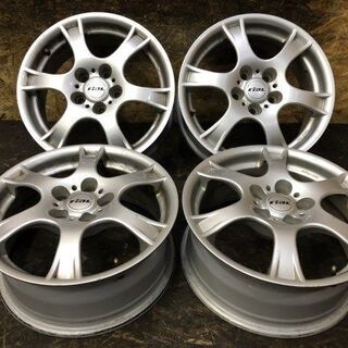 rial 社外ホイール 16インチ 4本 6.5J5HPCD108+38 made in Germany ボルボ等 (VHL173) クレジットカード QR決済可能