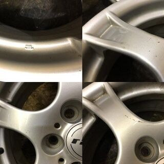 rial 社外ホイール 16インチ 4本 6.5J5HPCD108+38 made in Germany ボルボ等 (VHL173) クレジットカード QR決済可能