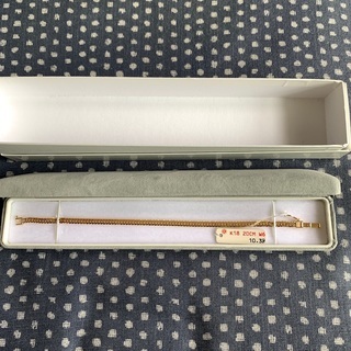 新品　K18 6面W 喜平ブレスレット