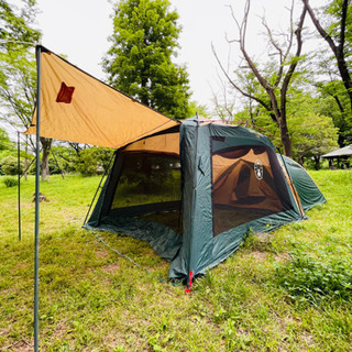 売り切れました💦コールマン 大型テント＆大型タープセット キャノピー