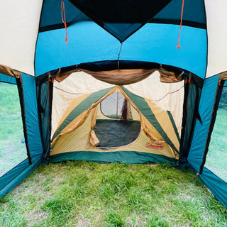 売り切れました💦コールマン 大型テント＆大型タープセット キャノピー