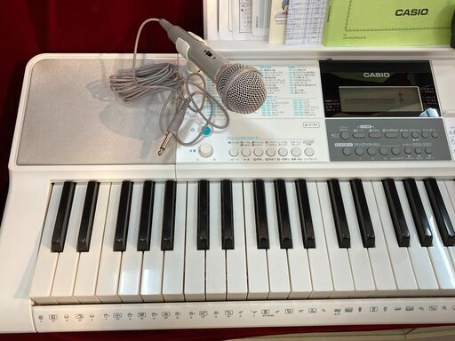 美品 動作品☆CASIO カシオ 大人のらくらくキーボード LK-516 光 