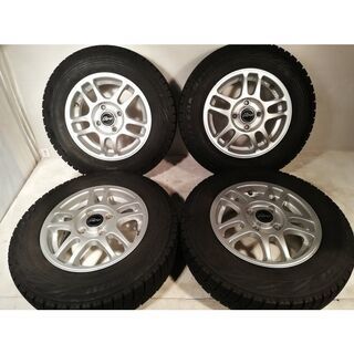 ☆スタッドレスタイヤ・ブリヂストンホイール 4本☆ 155/80R13 