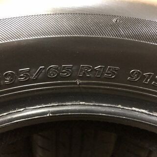 BS NEXTRY 195/65R15 15インチ 夏タイヤ 4本 2019年製 バリ溝 プリウス