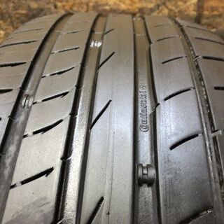 Continental ContiMAXContact MC5 225/55R17 17インチ 夏タイヤ 4本 2016年製 アルファード インプレッサXV等　(VTH412) クレジットカード QR決済可能