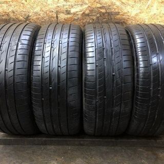 Continental ContiMAXContact MC5 225/55R17 17インチ 夏タイヤ 4本 2016年製 アルファード インプレッサXV等　(VTH412) クレジットカード QR決済可能