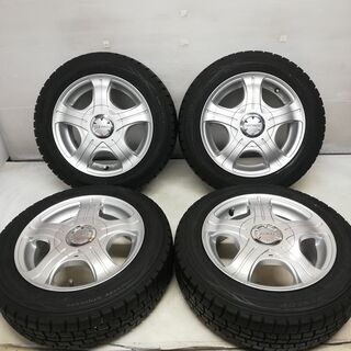 ☆スタッドレスタイヤ・ホイール 4本セット☆ 155/65R13 ダンロップ 