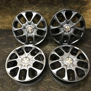 Weds ウェッズ 社外ホイール 14インチ 4穴マルチ 4本 5J4HPCD100/110+45 軽