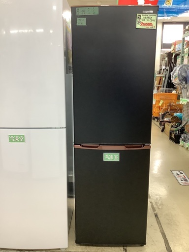 アイリスオーヤマIRSE−H16A−B・2ドア冷蔵庫2020年式管C 210511AY(ベストバイ・静岡県袋井市)
