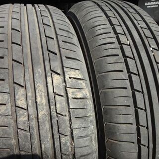 スチール夏タイヤ 2本 185/65R15 ヨコハマ ECOS ES31 2018年製