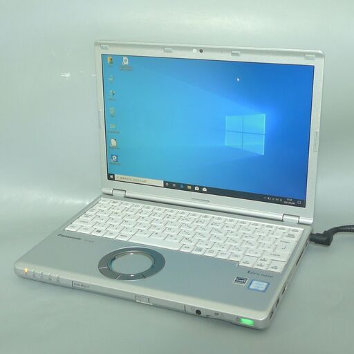 送料無料 日本製 ノートパソコン 中古良品 Win10 12.1型 Panasonic CF-SZ5HDCKS 第6世代Core i5 4GB DVDRW 無線LAN Bluetooth LibreOffice