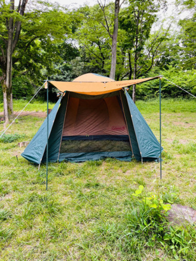 受付終了しました。Coleman スクリーン2ルームハウス　設営確認済