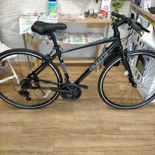 ❰受渡完了新車❱21段変速アルミクロスバイクブラック。