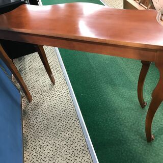 愛品館八千代店】コンソールテーブル (オーク材)【愛八GS】