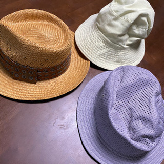 夏物、帽子・紳士用