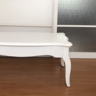 【受渡決定】木製　伸縮　猫脚テーブル