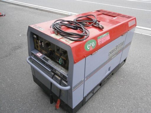 ☆中古品 新ダイワ 防音型エンジン発電機兼、溶接機 ウェルダー DGW311M 4802ｈディーゼル キャプタイヤー付き☆