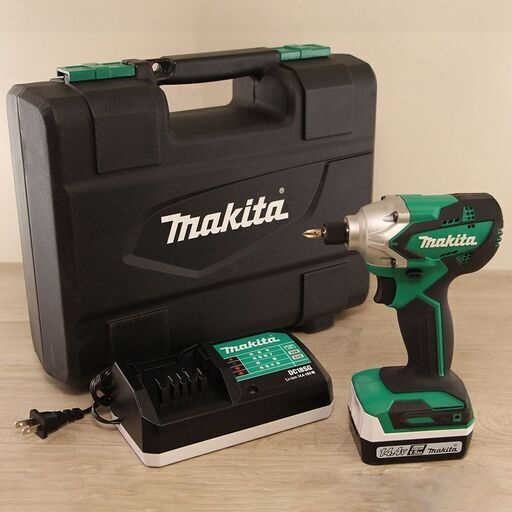 makita マキタ 充電式インパクドライバー MTD001D バッテリー1個 充電器 ケース(D4013atxY)