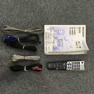 シャープ SHARP　AQUOS　40型 LC-40AE7　付属品付　テレビ 　アクオス　③　中古品