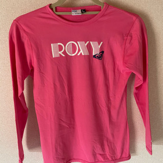 【ネット決済・配送可】送料込　ROXY ラッシュガード　L