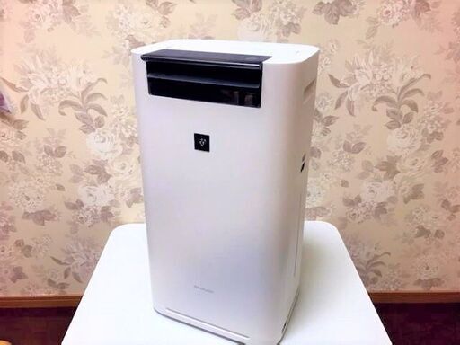SHARP　美品　加湿空気清浄機　KI-LS50-W 2020年製　ホワイト　プラズマクラスター25000　23畳まで　スマホで分析　箱入り