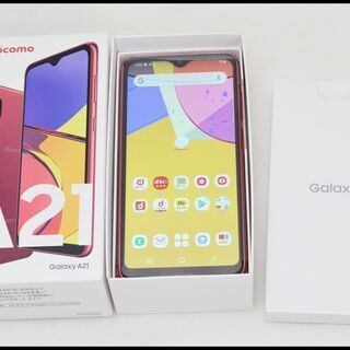 未使用 SIMロック解除済 Galaxy A21 SC-42A ...