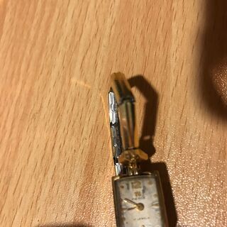 ピアース 腕時計 レディース 裏蓋 K18 750 刻印 14.7g スイス製 手巻き アンティーク PIERCE