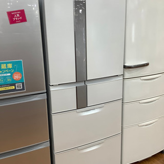 MITSUBISHI 三菱 6ドア冷蔵庫 MR-JX48L-W1 2014年製 475L