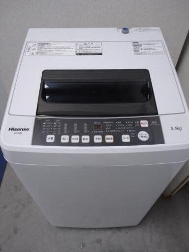 ☆激安☆美品☆5.5kg Hisense洗濯機☺️