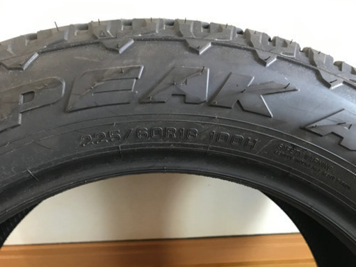 RAV4 新車取り外し 225/60R18 オールテレーンタイヤ