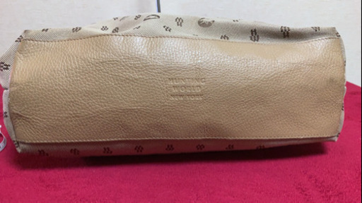 5MKO334 ハンティングワールド ハンドバッグ 大きめ 茶色