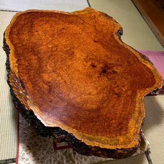 花梨瘤座卓 【最終！！ 値下げ】 花梨瘤の座卓