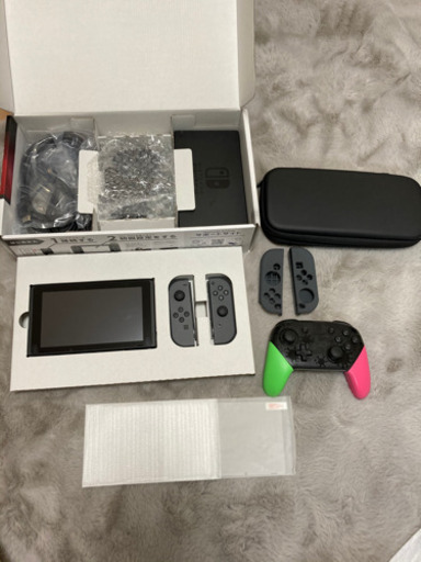 任天堂スイッチ、Joy-Con、プロコン、本体ケース、保護シール