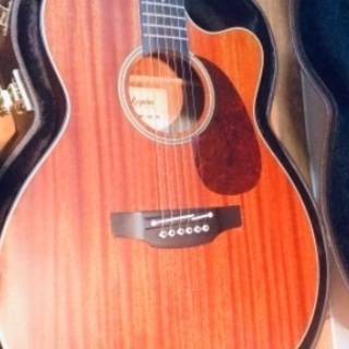 ★保証書•ハードケース付★タカミネのエレアコ★定価198,000★ホンジュラス•マホガニー(最高級木材)です！★DMP771MC-DC NS★高峰★アコギ★値下げしました★現金手渡しでもOKです★