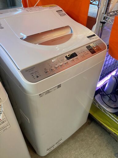 ⭐︎激安！ SHARP シャープ 乾燥機付き洗濯機 ５.５kg TS-TX5D-S 【KBE022】 ￥ 22,000！！