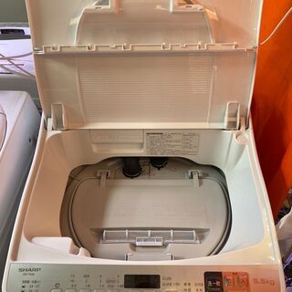 ⭐︎中古激安！ SHARP シャープ 乾燥機付き洗濯機 5.5kg TS-TX5D-S 