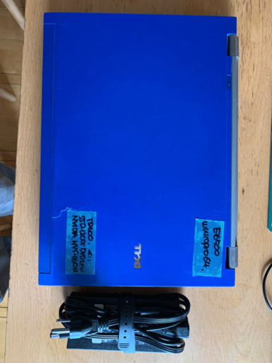（売約済）お勧め！Dell e6500 レアなブルーのノートpc SSD120G新品！専用グラフィック搭載！Windows10pro64 bit